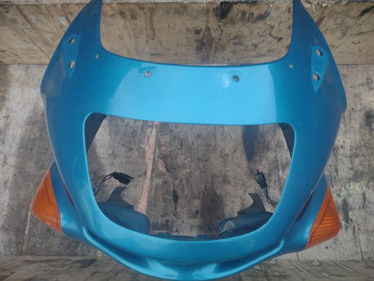 Kawasaki zzr600 nose cone, fairings, indicators, mounting bracket 1993 (OEM)