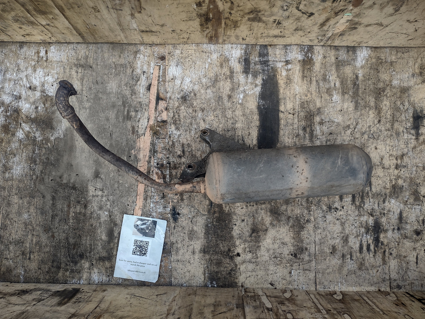 Honda NSC 110 exhaust