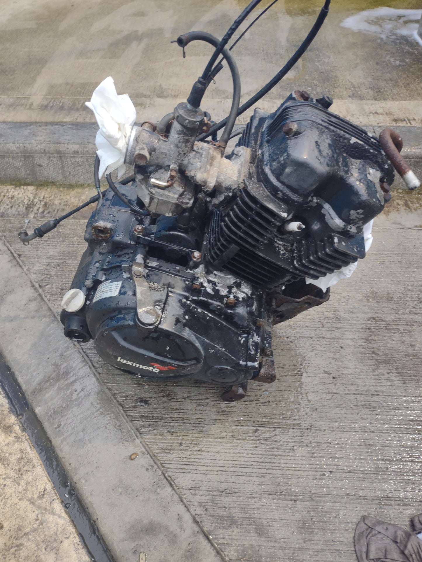 Lexmoto ZSX F 125 complete engine (2017)