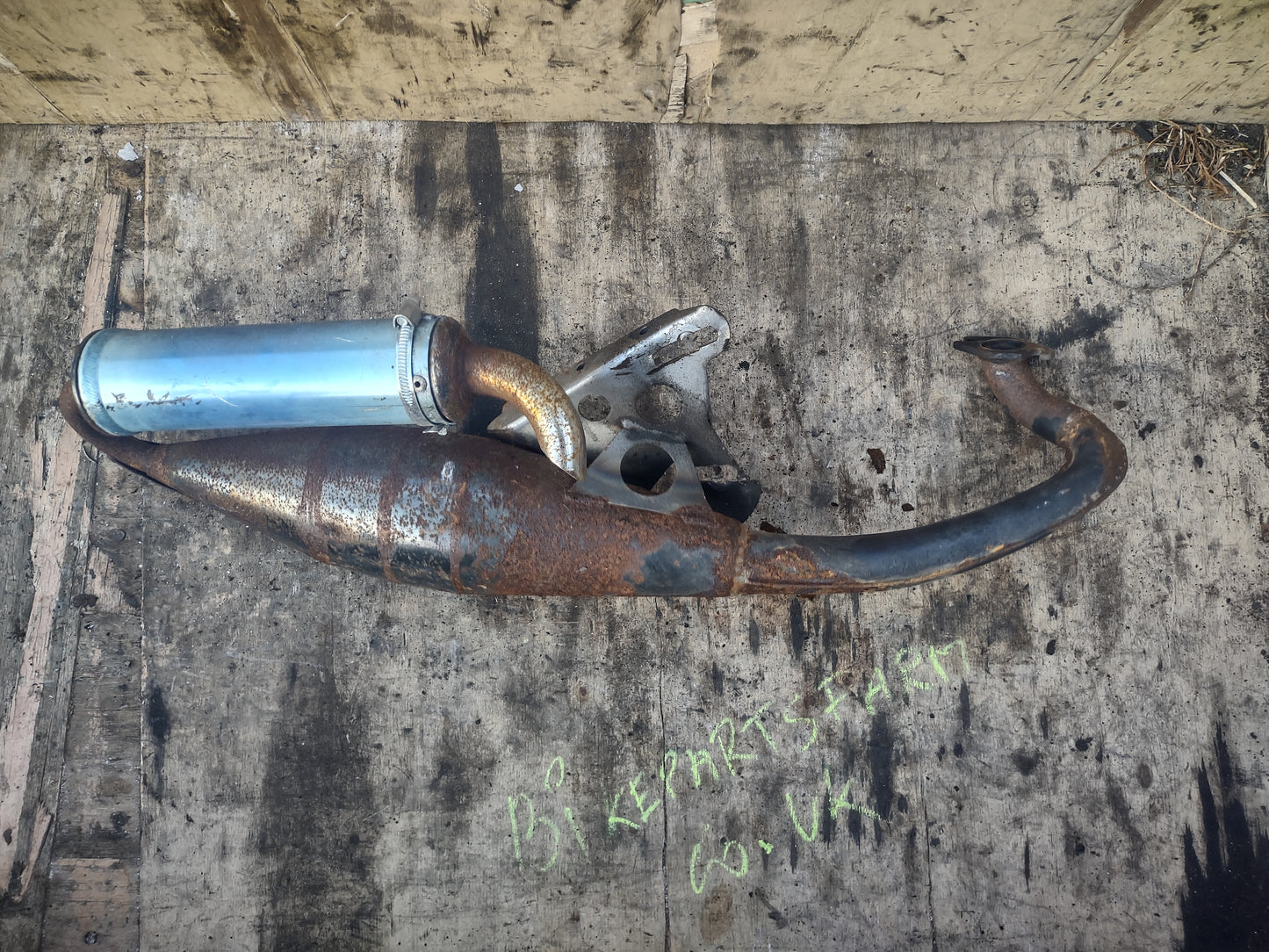 AJS firefox 50 exhaust (used)