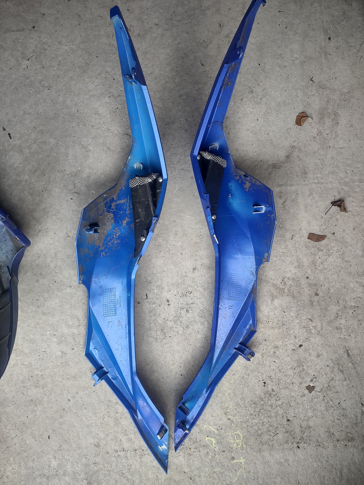 Lexmoto LXR 125 fairings (OEM) used