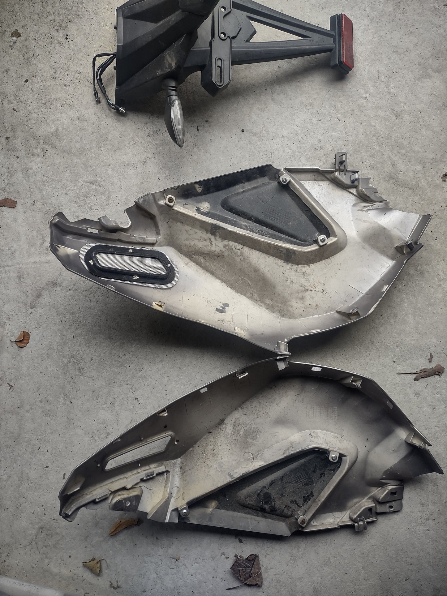 Lexmoto LXR 125 fairings (OEM) used
