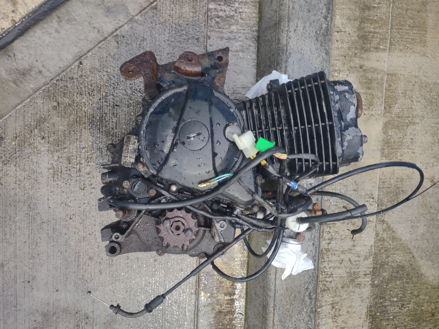 Lexmoto ZSX F 125 complete engine (2017)