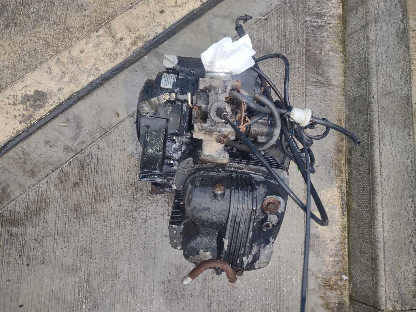 Lexmoto ZSX F 125 complete engine (2017)