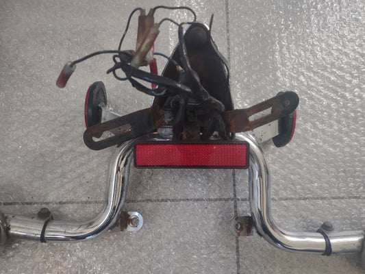 Yamaha xvs 650 dragstar; licence plate holder, indicators (OEM) used