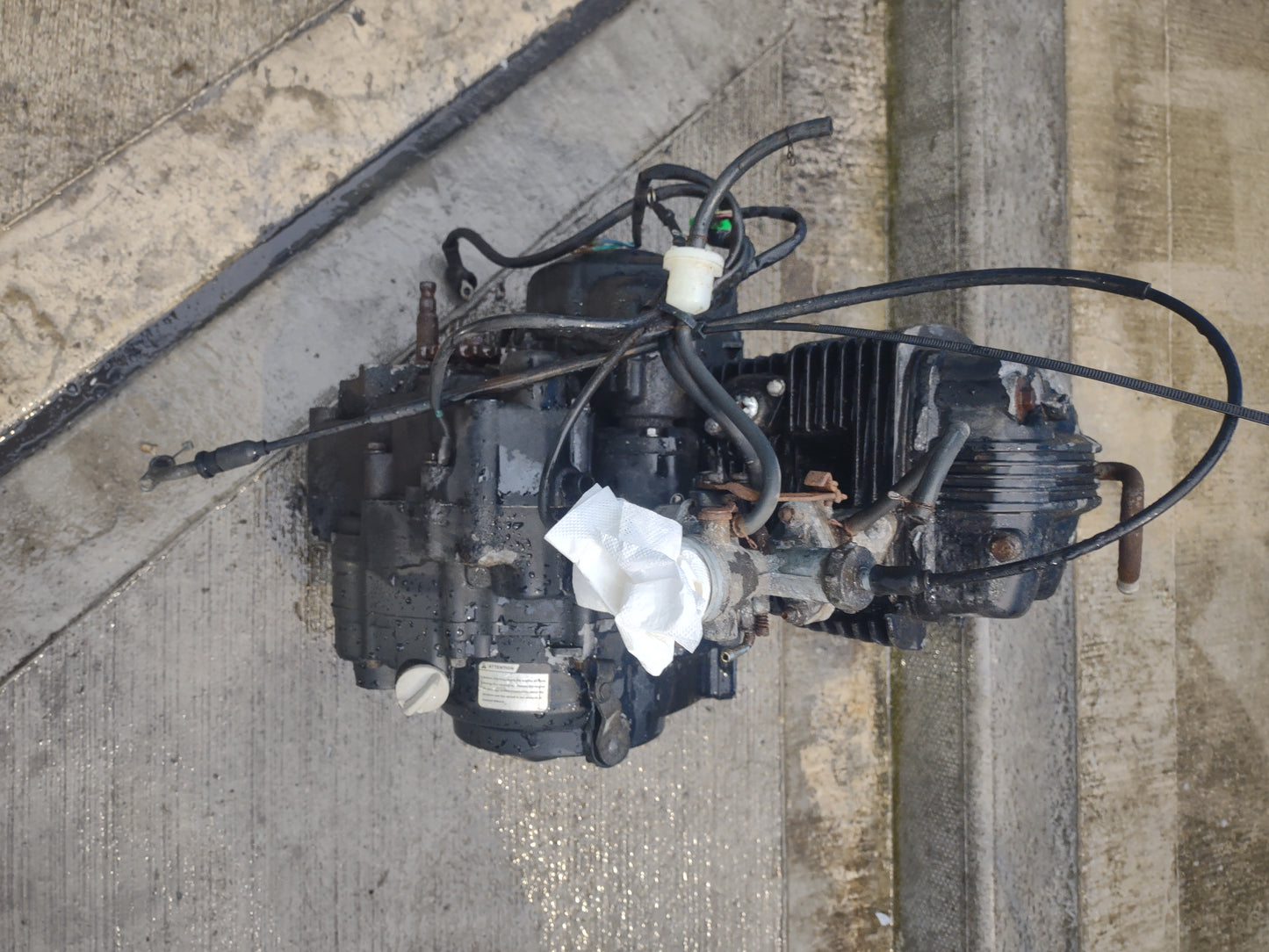 Lexmoto ZSX F 125 complete engine (2017)