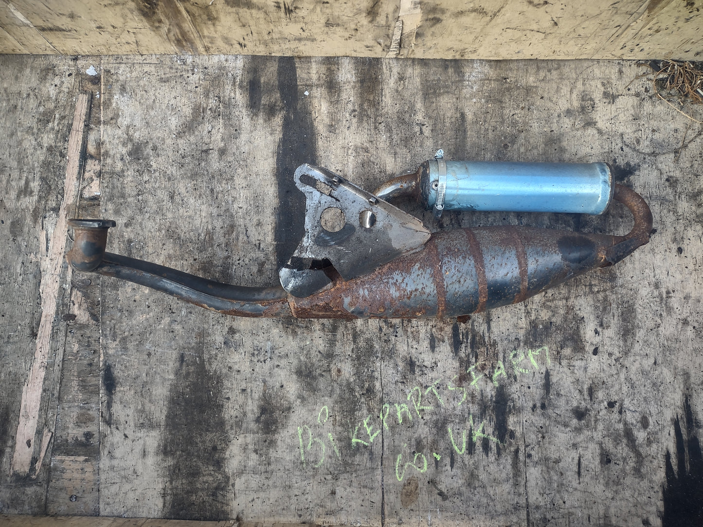 AJS firefox 50 exhaust (used)