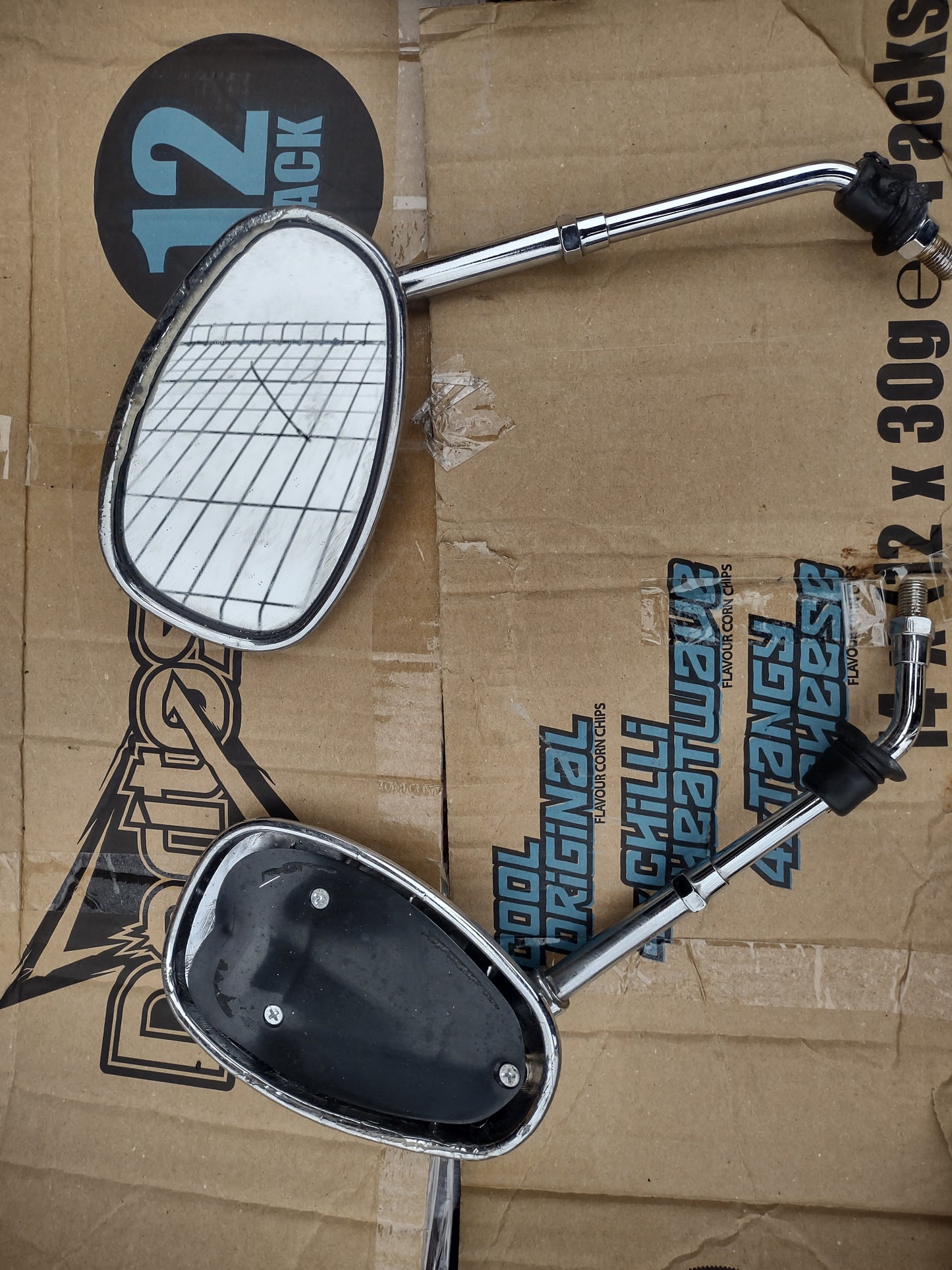 Lambretta v50 special mirrors (OEM)