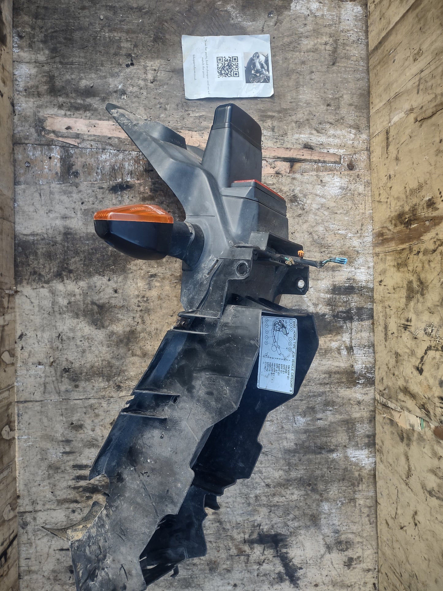 Honda CBR 125 fairings