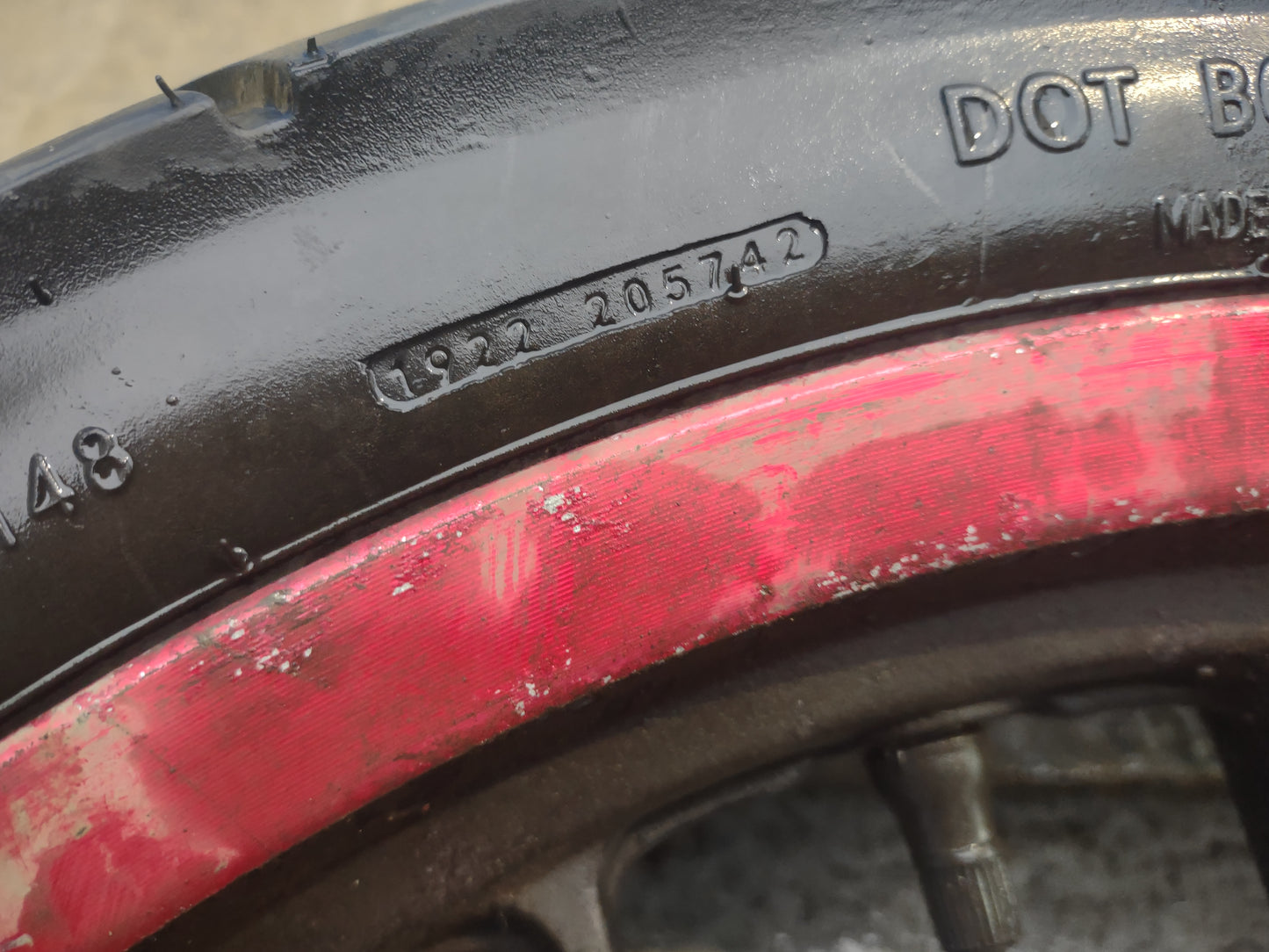 Lexmoto ZSX F 125 wheels, tyres, discs spindle etc (2017)