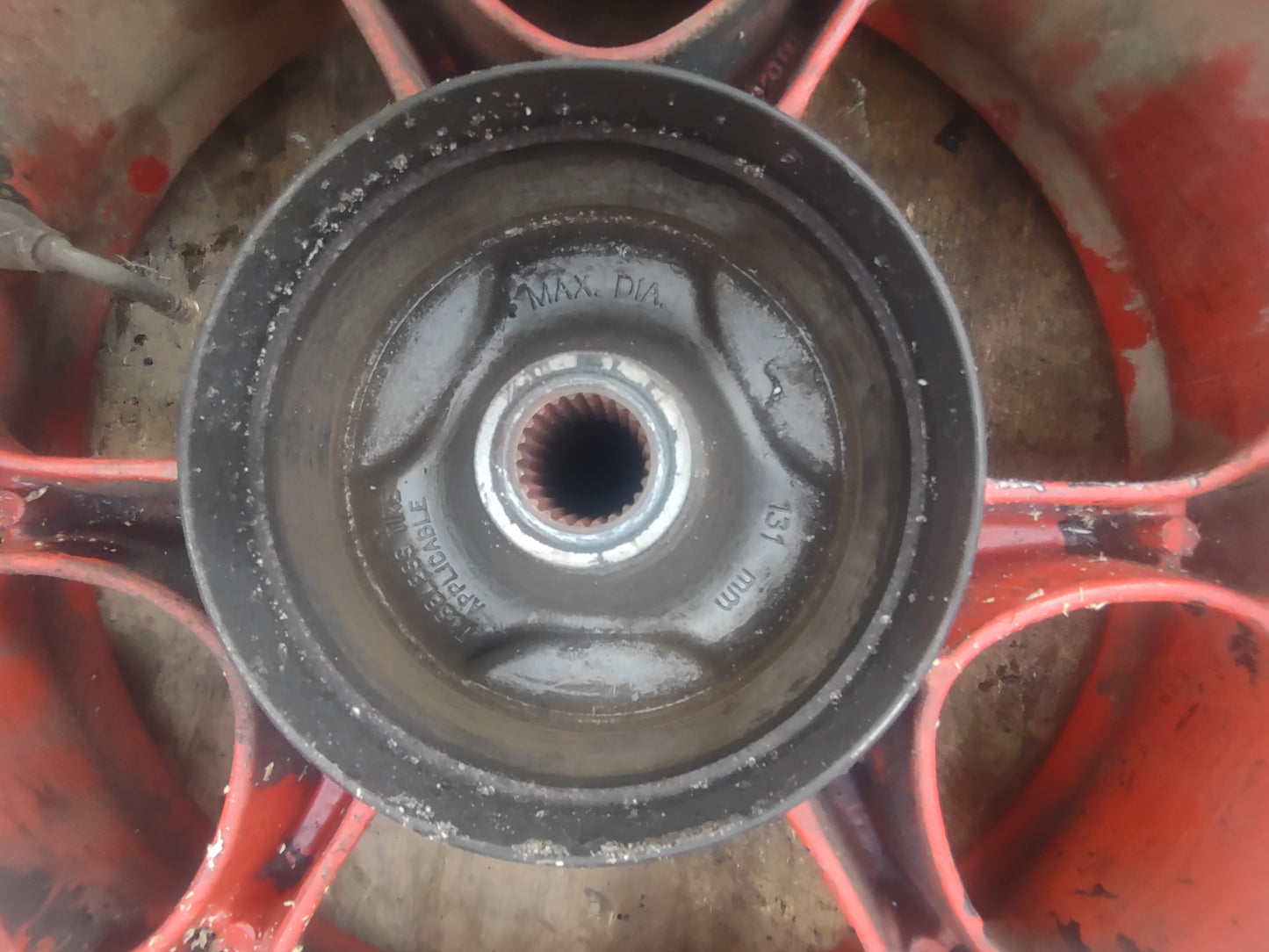 Honda PES 125 wheels & tyres (OEM) used