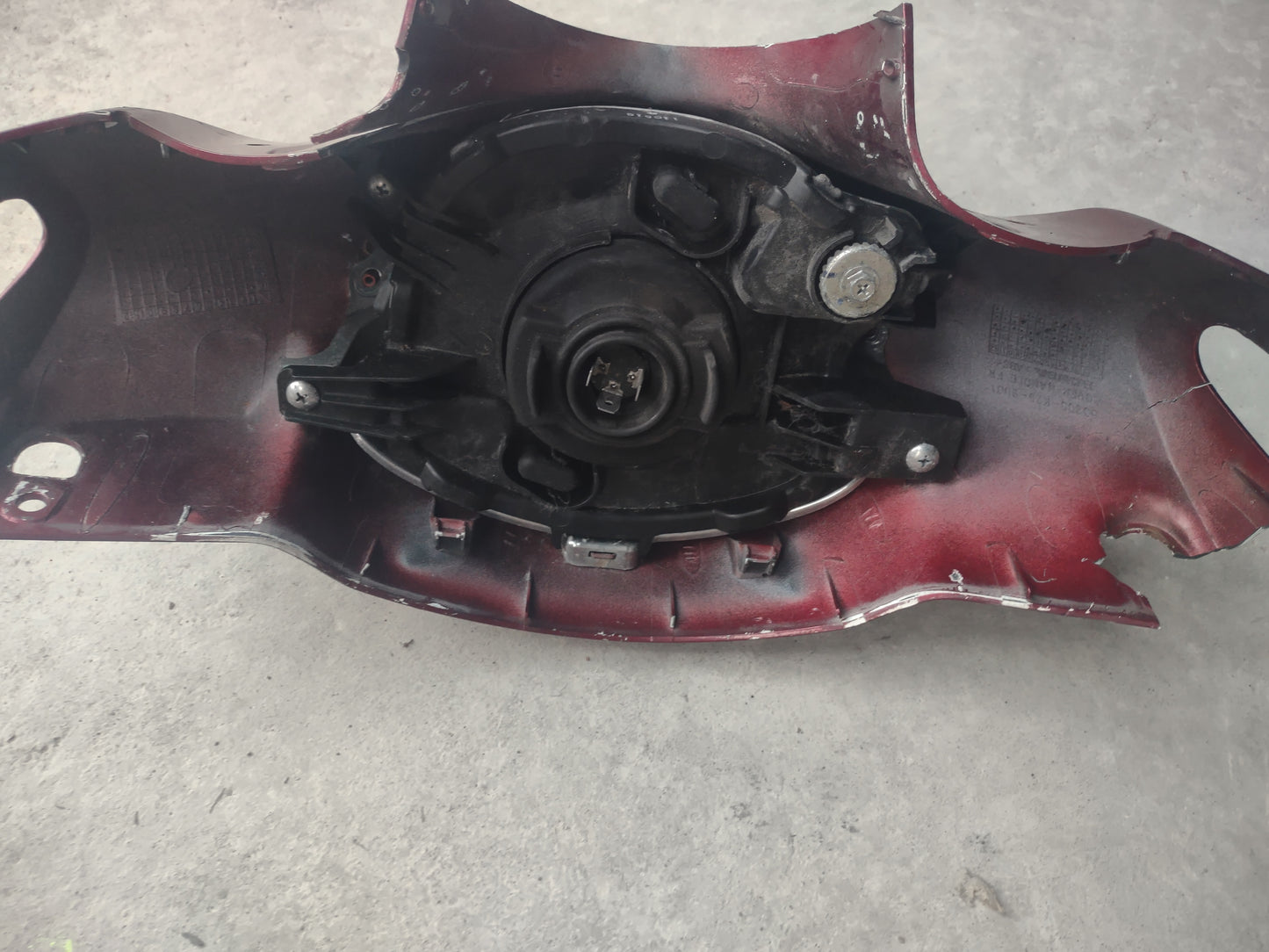 Honda ANC 125 SH MODE 125 front headlight and cowling (OEM) used