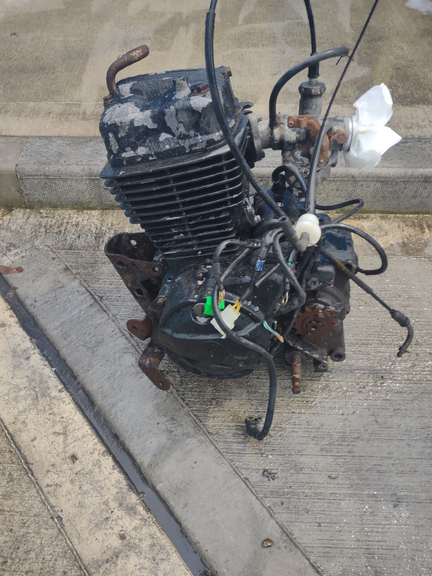 Lexmoto ZSX F 125 complete engine (2017)